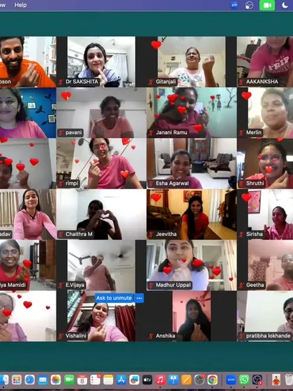 Our community is our strength. Here's a snapshot from our Women's Day special masterclass, celebrating the amazing women in our academy. We believe in cheering for each other every step of the way.