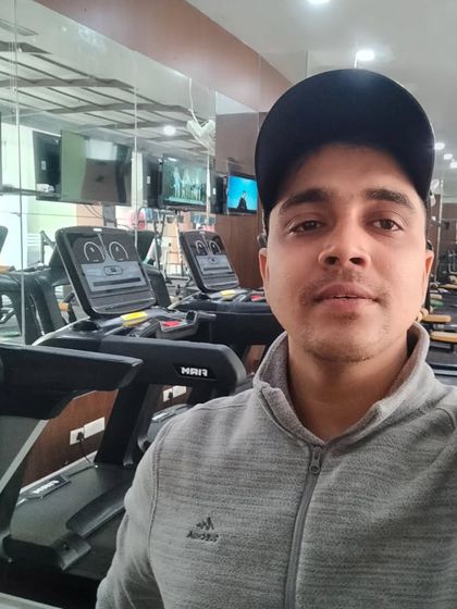 Selfie at the gym.
