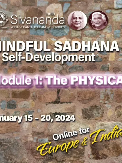 Announcing Module 1 of our Mindful Sadhana course, "The Physical." This online certificate course is the first step in a deep dive into practice, philosophy, and self-development for teachers and serious students.