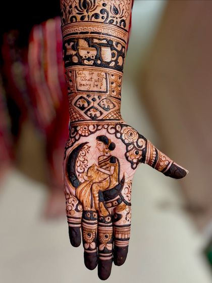 Mitali - Mehendi for Special Occasions Celebrating New Beginnings: Baby Shower Mehendi photo 28