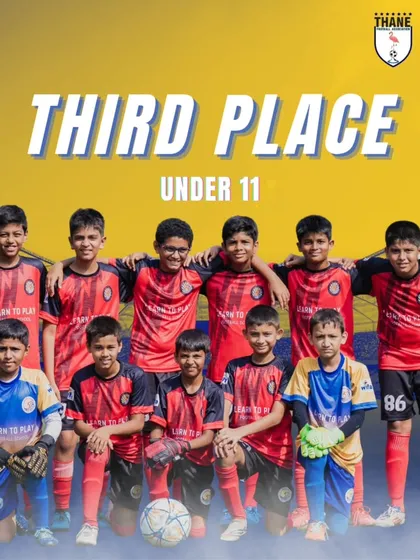 Our Under-11 team secured a third-place finish in the highly competitive Thane Youth League 2024-25.