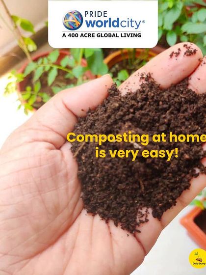 This is the goal of our journey together. A handful of crumbly, nutrient rich compost, made entirely from your own kitchen waste. Composting at home is easy, and the reward is this beautiful 'black gold' for your plants.