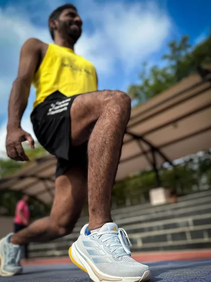 Perfecting the lunge form is essential for every runner. This exercise builds single-leg stability and strength, directly translating to a more powerful stride.