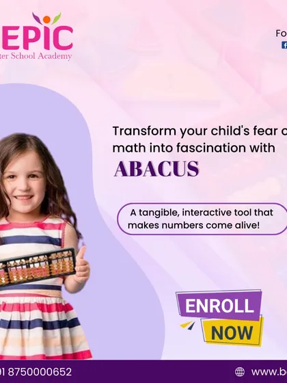 I help transform a child's fear of math into fascination. The abacus is a tangible, interactive tool that makes numbers come alive, building a positive relationship with learning.