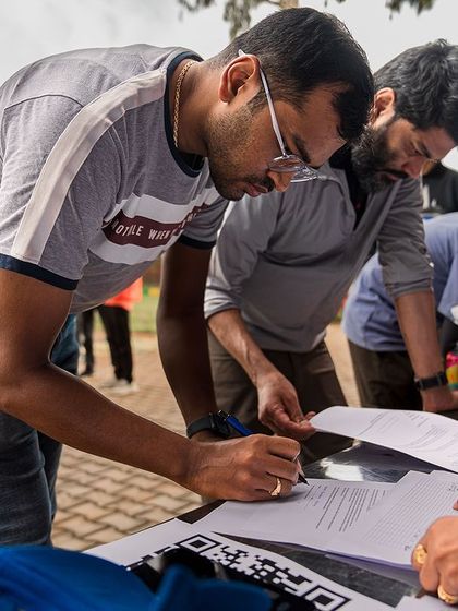 The day starts with registration. We make sure all the paperwork is handled efficiently so you can focus on the riding.