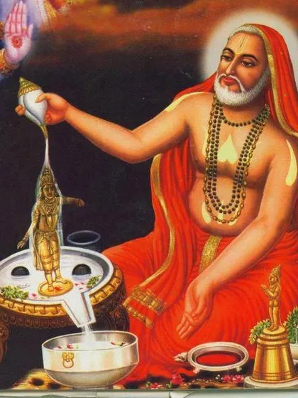 Sri Raghavendra Swami was a revered Hindu saint whose miracles continue to inspire faith. His teachings of wisdom and compassion guide us on our path to spiritual realization.