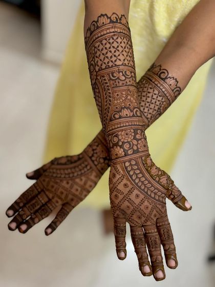 Mitali - Mehendi for Special Occasions Exquisite Bridal Mehendi photo 81