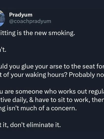 Pradyum - Personalized Strength Training Debunking Fitness Bullshit photo 22