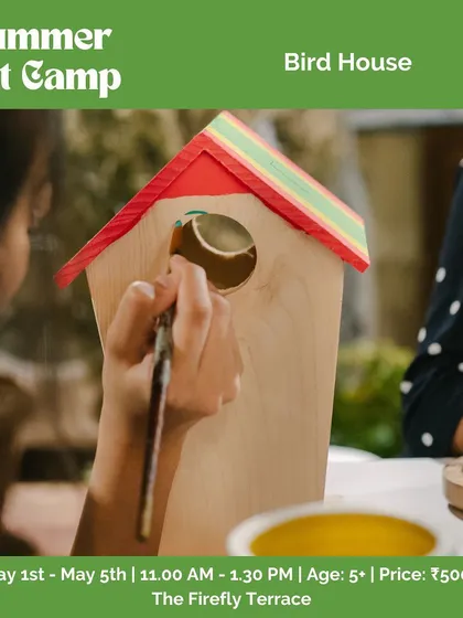 Building and painting a birdhouse is a classic summer camp craft. It combines woodworking, painting, and a love for nature, and the kids are always so proud to create a little home for their feathered friends.