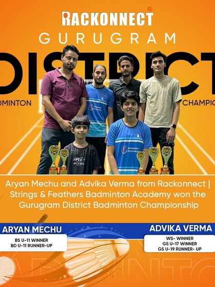 We celebrate every victory, big or small. This image showcases one of our talented players who has achieved success through dedication and training at our academy. Their win is a proud moment for the entire Rackonnect community and inspires us all to keep pushing our limits.