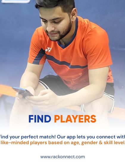 Find your perfect match. Our app lets you filter and connect with like-minded players based on age, gender, and skill level, ensuring you always have a competitive and enjoyable game.
