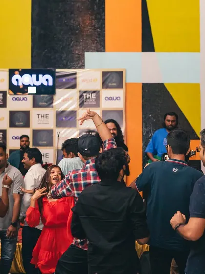 A full dance floor at The Park. Our setlists are designed to keep people on their feet and dancing all night long.