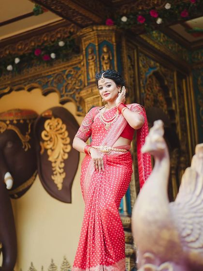 Designer Trends - Ethnic & Occasion Wear Rental Elegant Kanchi & Silk Sarees photo 57