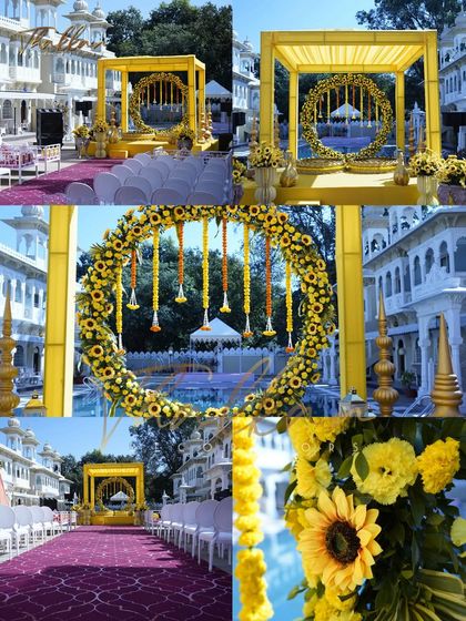 Vibrant Haldi & Mehendi Celebrations photo 18