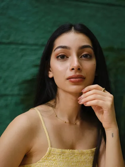 A favorite portrait of mine. I've been loving the color yellow recently, and this shot just feels warm and happy.