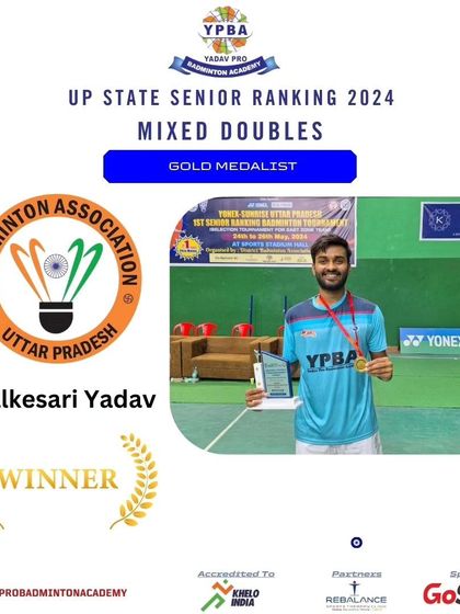 Yadav Pro Badminton Academy - Professional Badminton Coaching Programs State & Zonal Tournament Winners photo 47