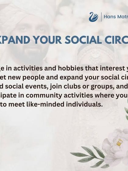 To meet new people, engage in hobbies and activities that interest you. Joining clubs or community events is a great way to expand your social circle and meet like-minded individuals.