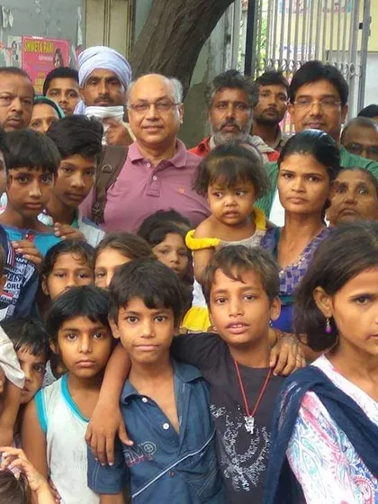 A morning spent with EWS patients outside the Delhi Bar Association. These are the faces of the people whose rights I defend every day. They come from all over seeking their haq to free medical care, and I stand with them.