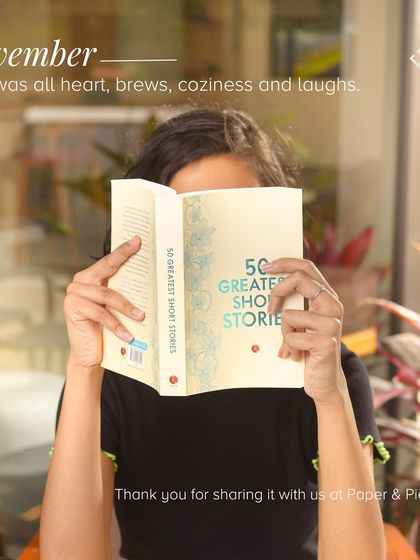 November was all heart, brews, coziness, and laughs. A customer enjoys a quiet moment with a book.