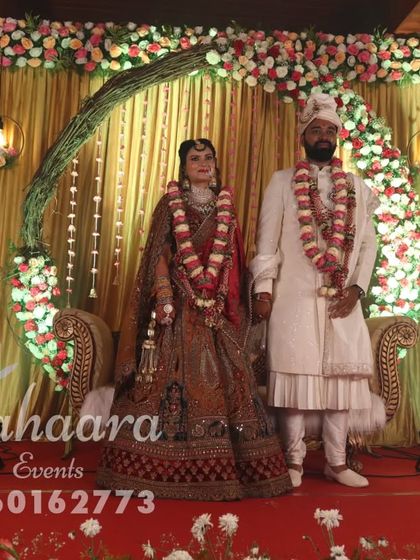 Sahaara Events - Event Decoration & Management Wedding & Reception Stages photo 36