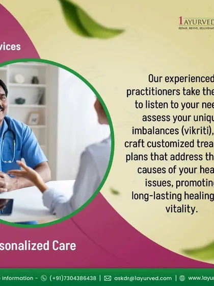 Your healing journey is unique. We dedicate time to listen to your concerns and assess your specific imbalances, or 'vikriti'. This allows us to create a truly personalized treatment plan that addresses the root causes of your health issues for long-lasting vitality.