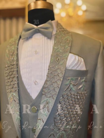 Arulaa by Rashmi Anoop Rao - Men's Custom Formal & Wedding Wear Royal Sherwanis & Indo-Western Wear photo 5