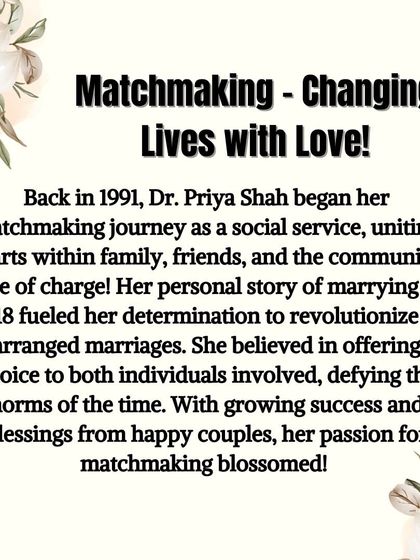 My Journey as a Matchmaker photo 4