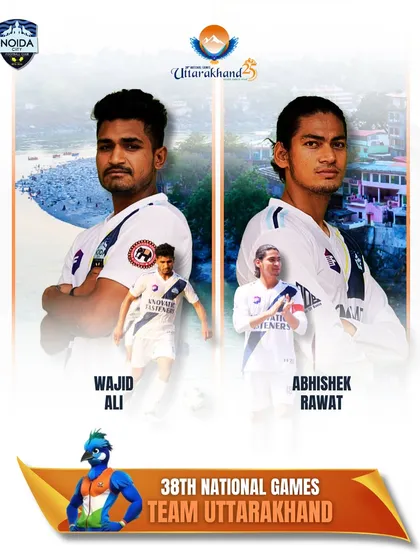 Congratulations to our players Wajid Ali and Abhishek Rawat for their selection to Team Uttarakhand for the 38th National Games.