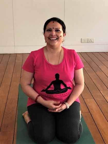 This is me, on the mat, embodying the principles my Guru taught me. My journey is a living example of the transformative power of this practice.