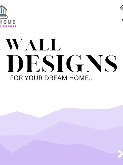 As our branding suggests, we are dedicated to creating exceptional wall designs for your dream home. We combine professional techniques with creative vision to deliver results that reflect your personal style.