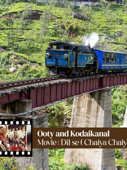 Another shot of the famous Ooty toy train. This UNESCO World Heritage site is a highlight of our Ooty and Kodaikanal tour packages.