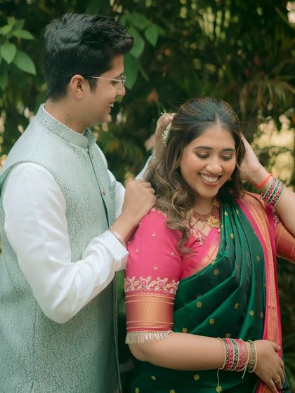 Engagement & Reception Glam photo 9