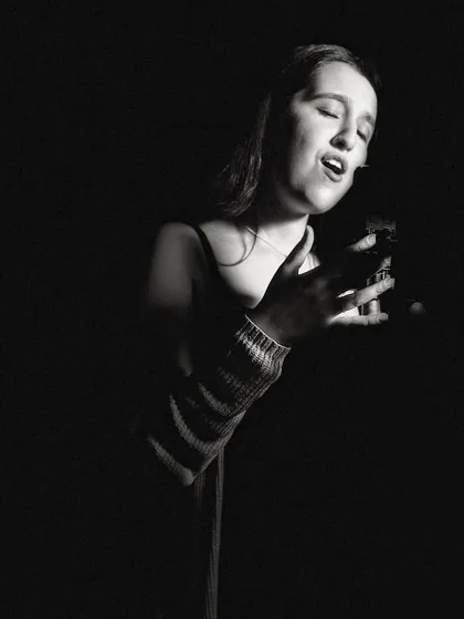 Another dramatic, vintage-inspired shot. These photos showcase a more theatrical and emotive side of my artistry.