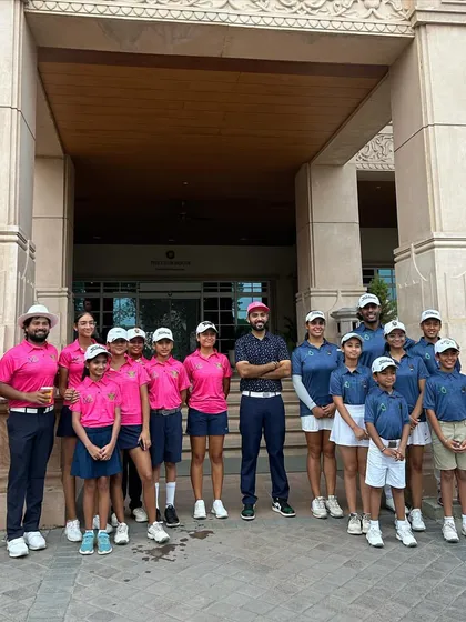 The full group of players from our first invitational. We are building a community and growing as a family.