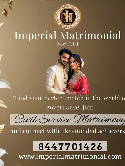 Find your perfect match in the world of governance. I connect like-minded achievers through my specialized Civil Service Matrimony services.