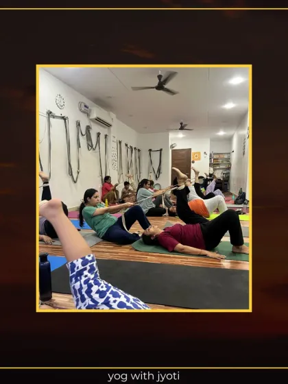 A class works on core and leg strength with this leg-lifting exercise.