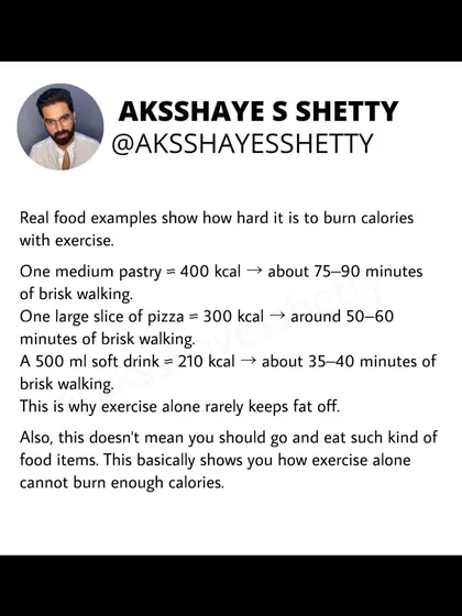 You can't out-exercise a bad diet. Exercise is for building muscle, but fat loss is driven by your daily movement (NEAT) and being in a calorie deficit. I explain why focusing on your step count is so powerful.