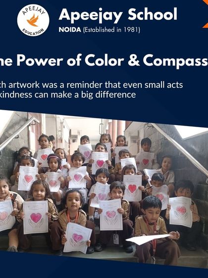 The power of color and compassion was on full display as our younger students created beautiful artwork. Each piece served as a reminder that even small acts of kindness can make a big difference.