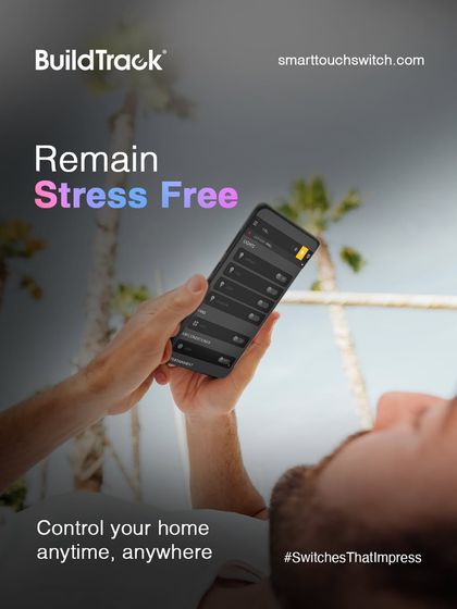Remain stress-free, whether you're on vacation or just out for the day. Our app allows you to control your home from anywhere, anytime, so you never have to worry if you left the lights on.