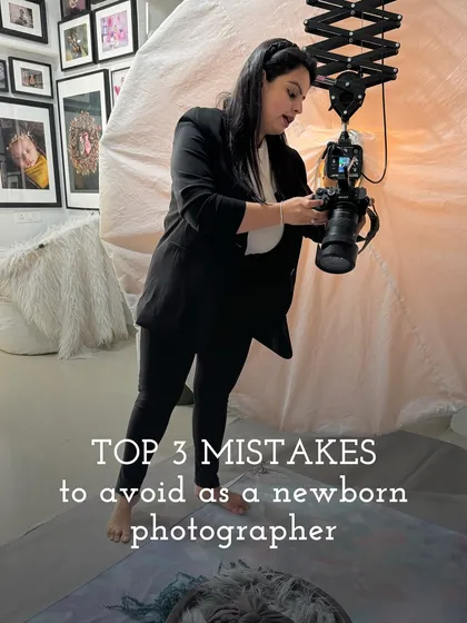 As a newborn photographer, there are common mistakes that can be easily avoided with the right training. I created this guide to highlight the top three areas where photographers often struggle.