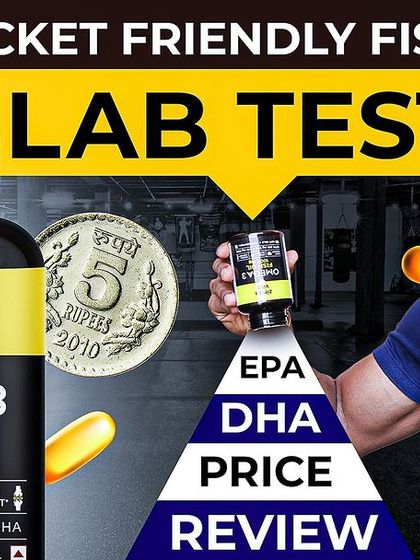 Zingavita Fish Oil: Pocket Friendly Lab Test. A thumbnail for the review of this budget Omega-3 supplement, analyzing its EPA, DHA, and price.