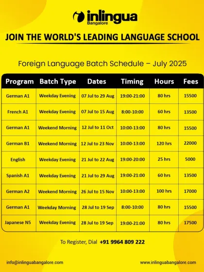 Inlingua - Individual Language Courses Find Your Batch: Upcoming Schedules photo 3