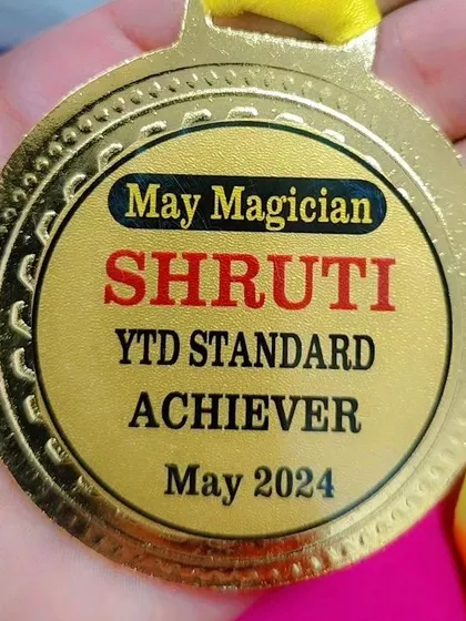 This medal for achievement in May 2024 marks another milestone in my professional journey.