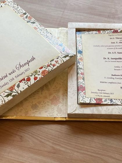 The Beginning - Wedding Invitations Modern Floral & Botanical Invites photo 24