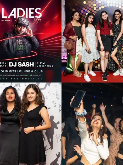 Another great collage from a Wednesday Ladies' Night, a testament to its popularity.