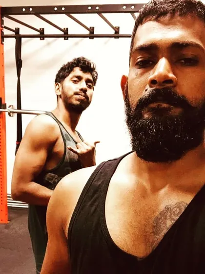 Last workout of the year with my training partner. We always push each other to finish strong.