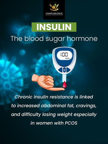 Insulin, the blood sugar hormone, is a key player. Chronic insulin resistance is linked to increased abdominal fat and difficulty losing weight, especially in women with PCOS.