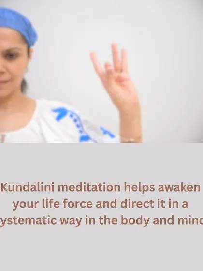 Kundalini meditation is a technology to awaken your life force. This practice helps you direct that energy in a systematic way through the body and mind, unlocking your potential.