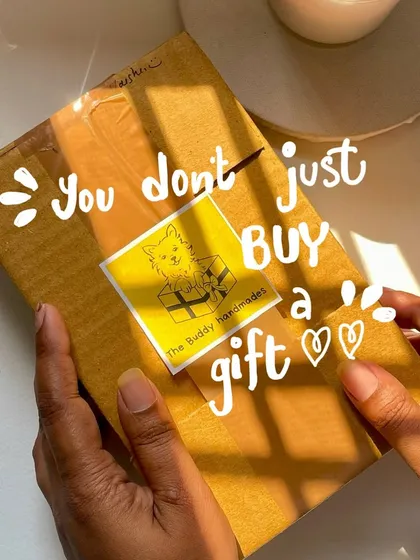 You don't just buy a gift. You buy a piece of a story, a piece of my heart, and a way for Buddy's memory to live on. Thank you for choosing us.