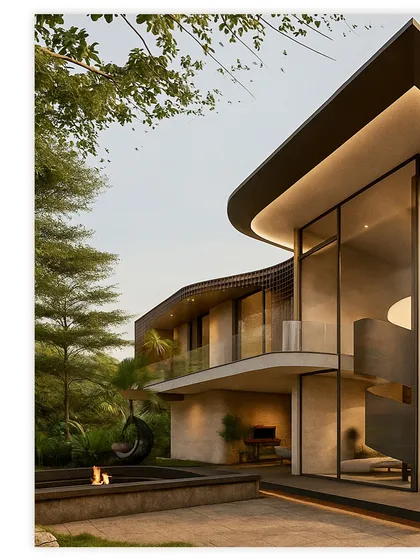 For our Obsidian X project in Sydney, Australia, we envisioned a modern residence where architecture and nature dissolve into one. Expansive glass walls and layered volumes open the home to a lush, resort-like poolside retreat. This design creates a seamless connection to the outdoors, defined by light and openness.
